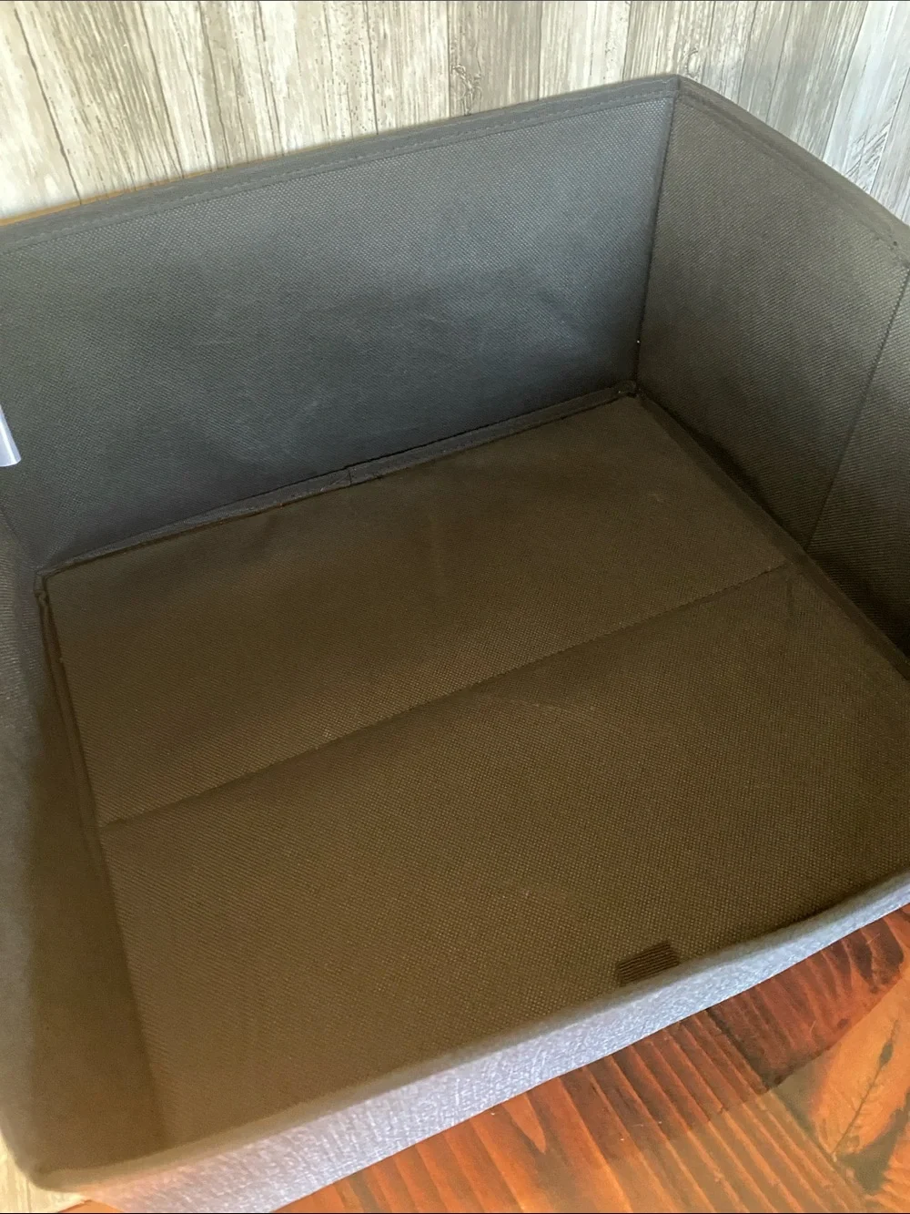 #4 THIRTY-ONE YOUR WAY DISPLAY BIN— CHARCOAL CROSSHATCH